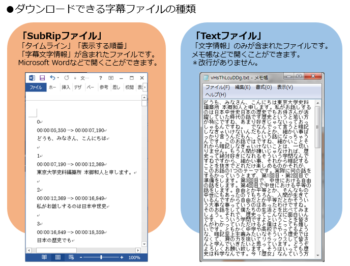 字幕のダウンロード方法がわかりません Gaccoサポートサイト